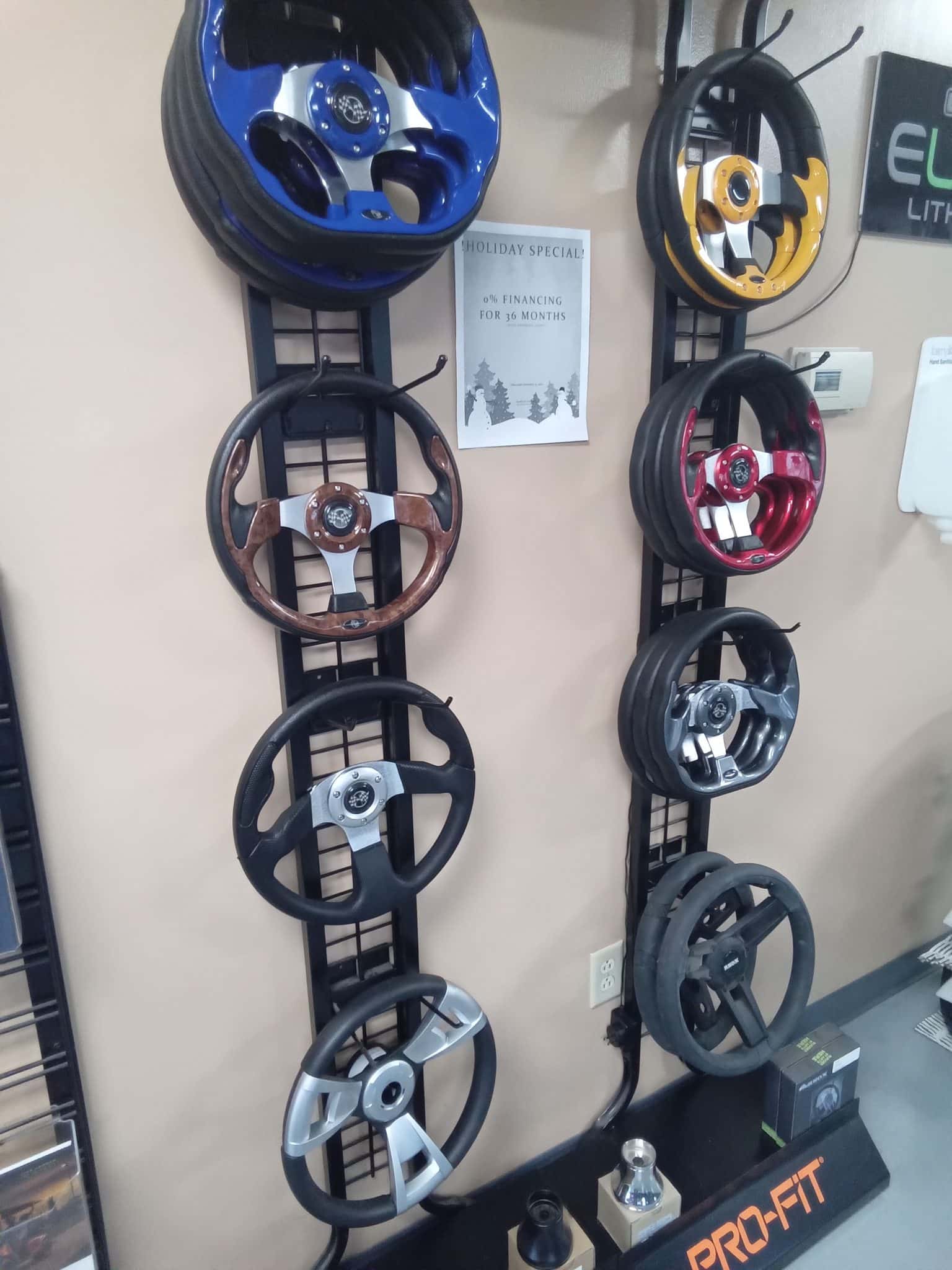 Custom Steering Wheels